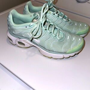 Teal Nike air max plus